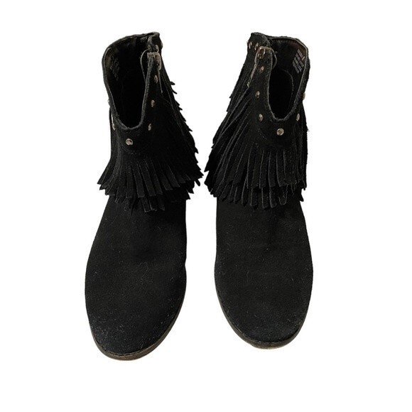 Minnetonka BANDERA Suede Leather Boots - Picture 2 of 7